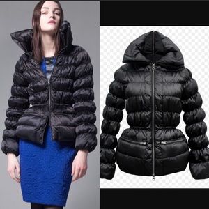 Yoana Baraschi Marvel Black Puffer Down Coat